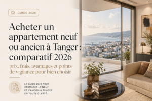 Acheter un appartement neuf ou ancien à Tanger : comparatif 2026