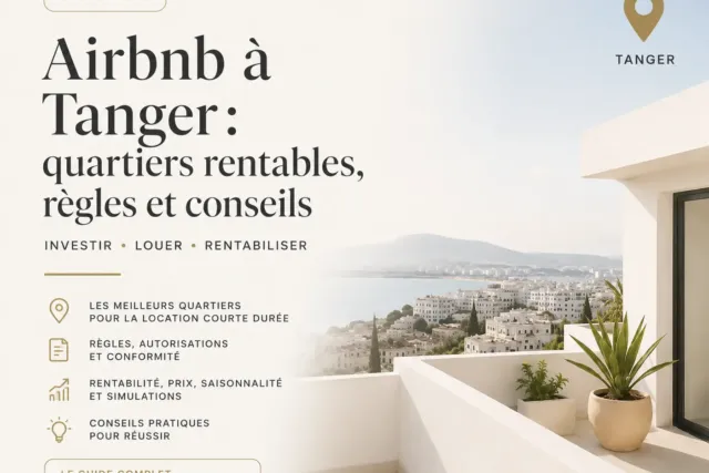 Airbnb Tanger : guide pour investir en location courte durée
