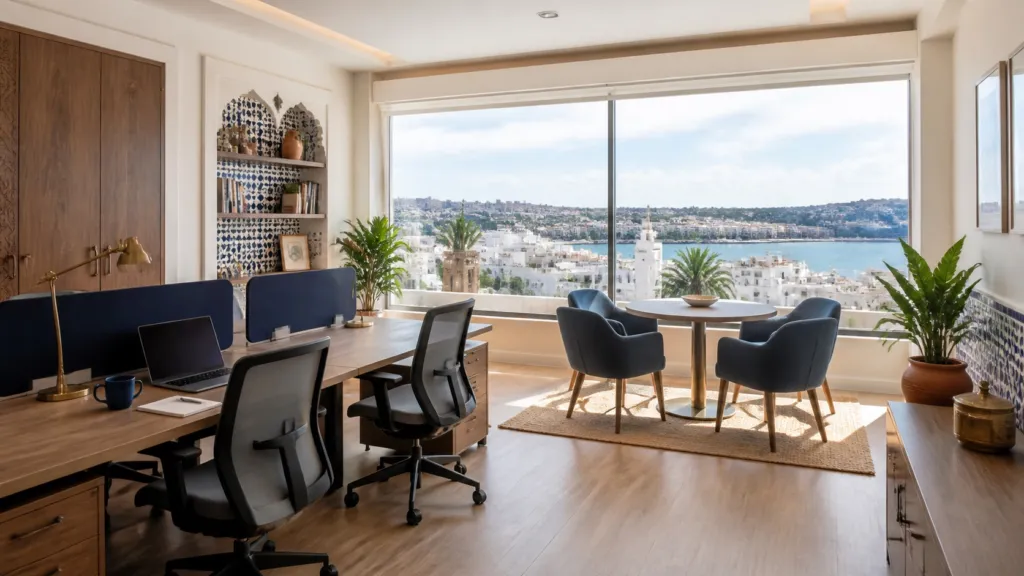 Louer un bureau à Tanger en 2026 : quartiers, budget et checklist