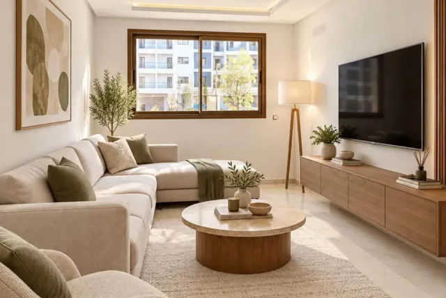 Appartements neufs à Tanger – Jardin, parking et aide Da3m