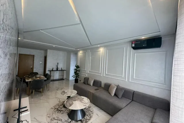 Appartement 100 m² à louer à Tanger – 2 chambres avec garage.