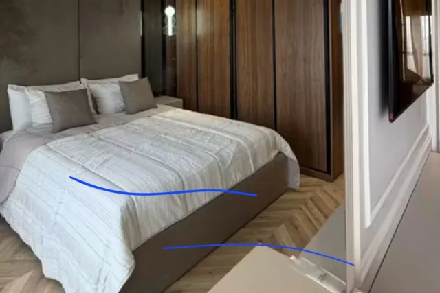 Appartement de 110 m² à louer à Tanger – 2 chambres, cuisine équipée et garage