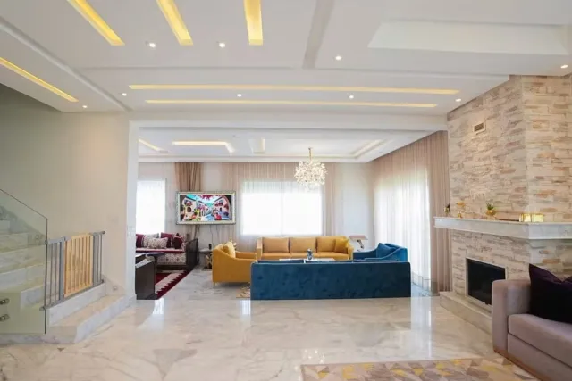 Villa de luxe à vendre à El Balia piscine chauffée, jardin et 3 façades
