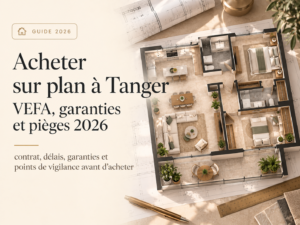 acheter un appartement sur plan à Tanger