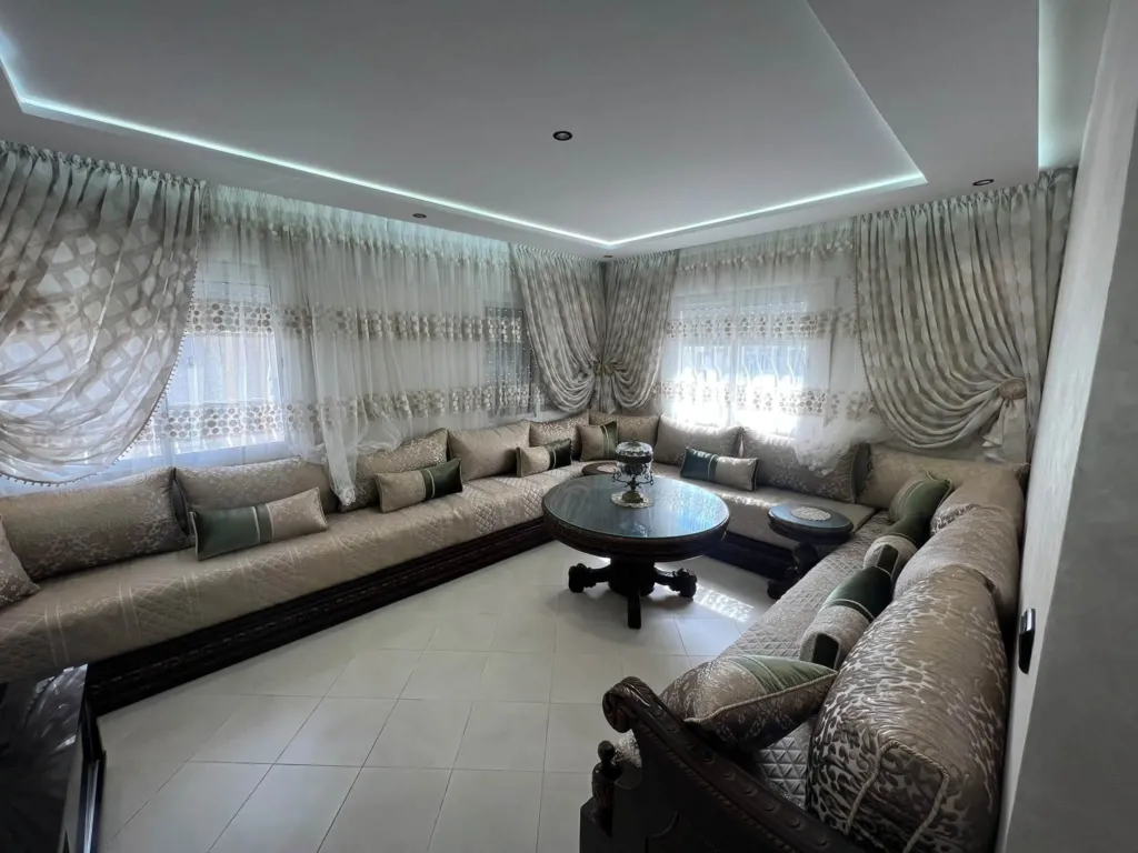 Appartement Semi-Meublé à Louer – Ahlan (Proche Marjane / Route de Rabat), | شقة semi-مفروش للكراء – ahlan (proche marjane / route rabat),