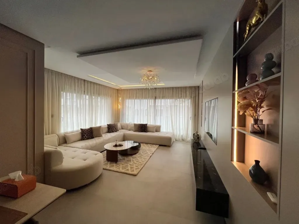 Superbe appartement meublé et lumineux à Tanger – 120 m² | superbe شقة مفروش lumineux طنجة – 120 m²